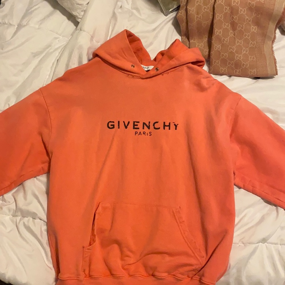 Authentic Givenchy Size Medium Distressed Hoodie. - image 1